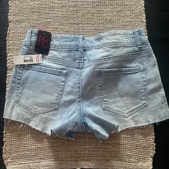 NOBO crochet front denim shorts - Picture 2 of 5